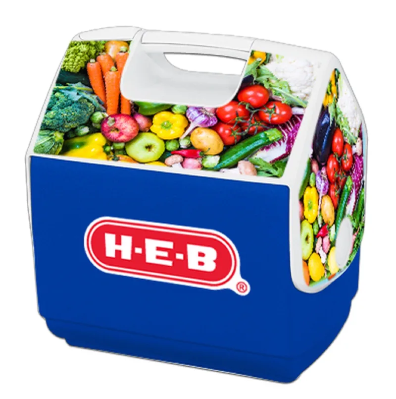 Sneaky Blue/White Logo Veggie View