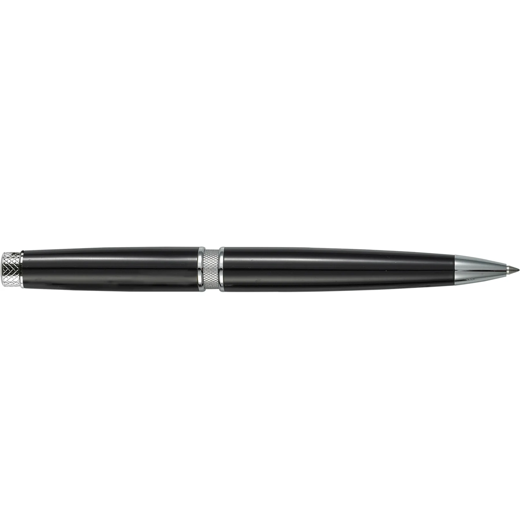 Black/Silver Blank Back View