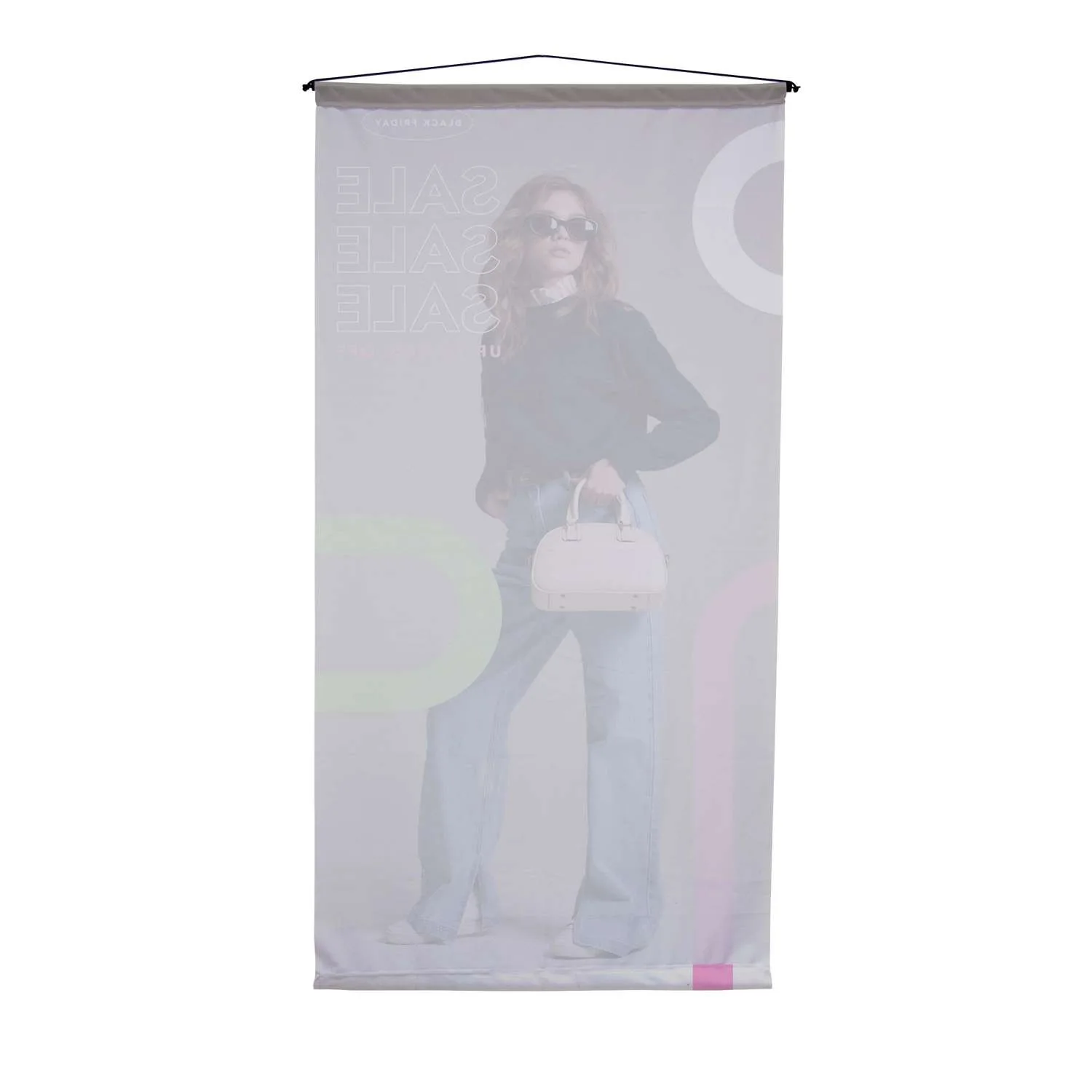 2'W x 4'H Hanging Banner view 7