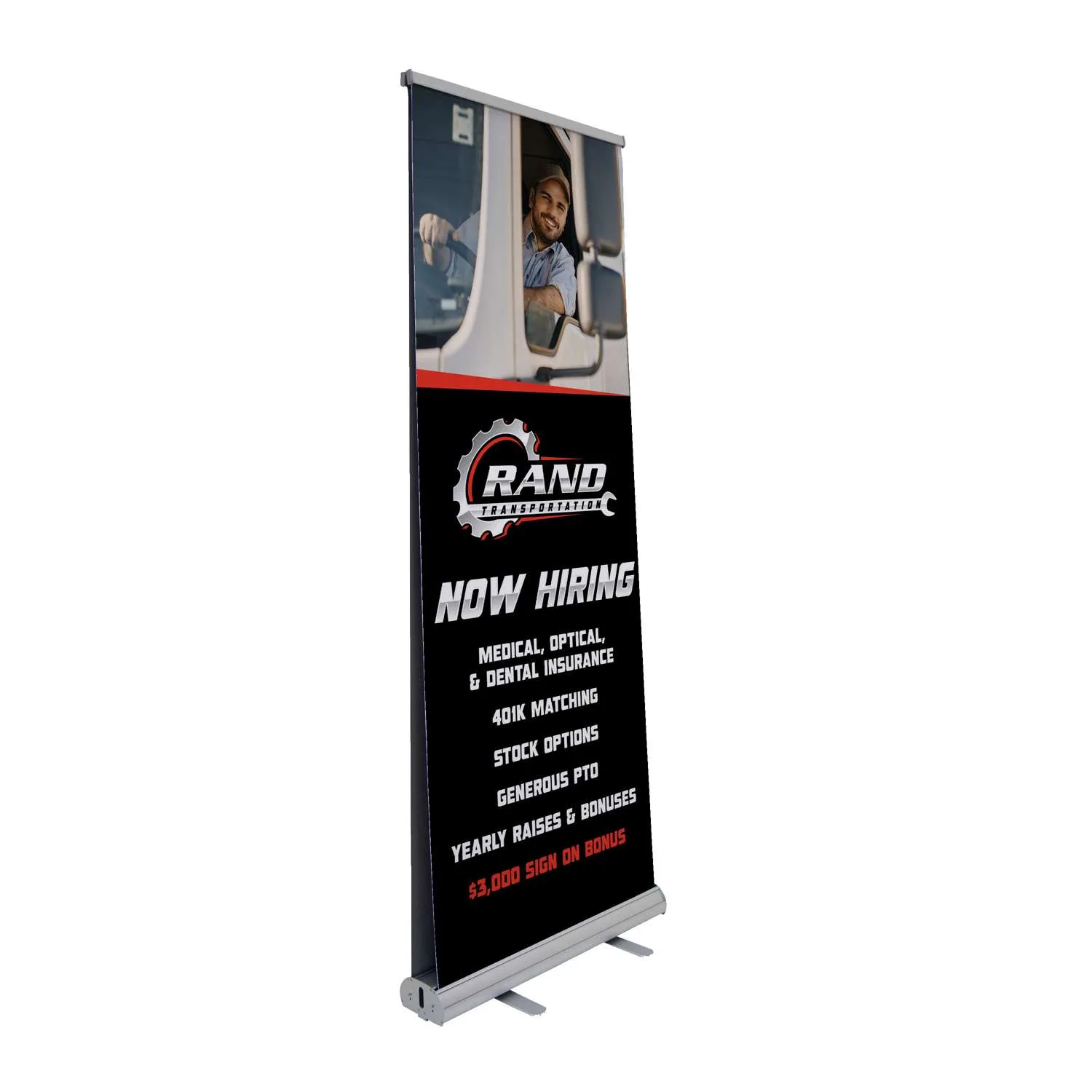 31.5" Dual Retractor Kit (No-Curl Hybrid Media)