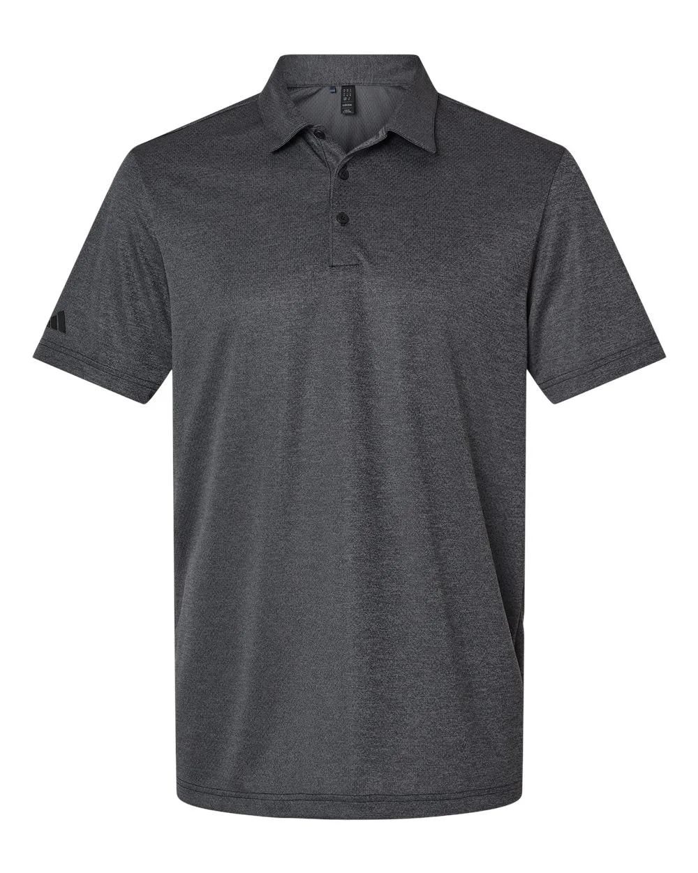 Adidas® Men's Space Dyed Polo Shirt view 5