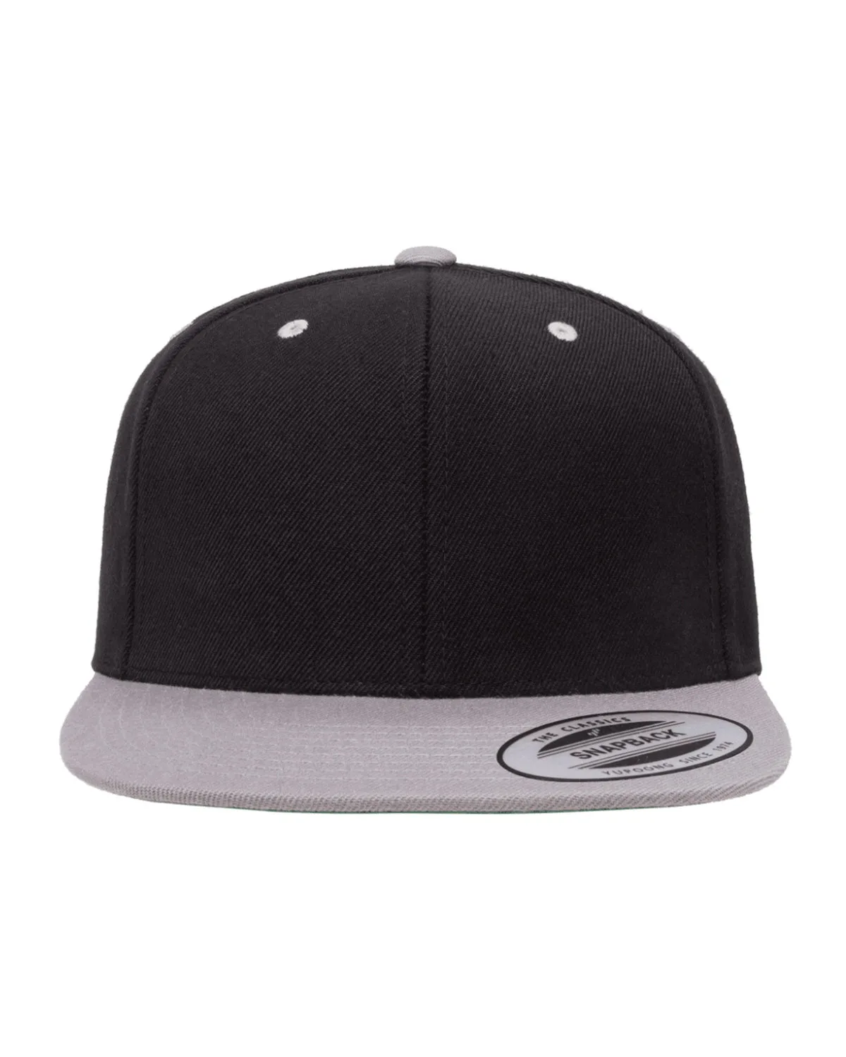 Yupoong Adult Flat Visor Classic Snapback Cap view 7