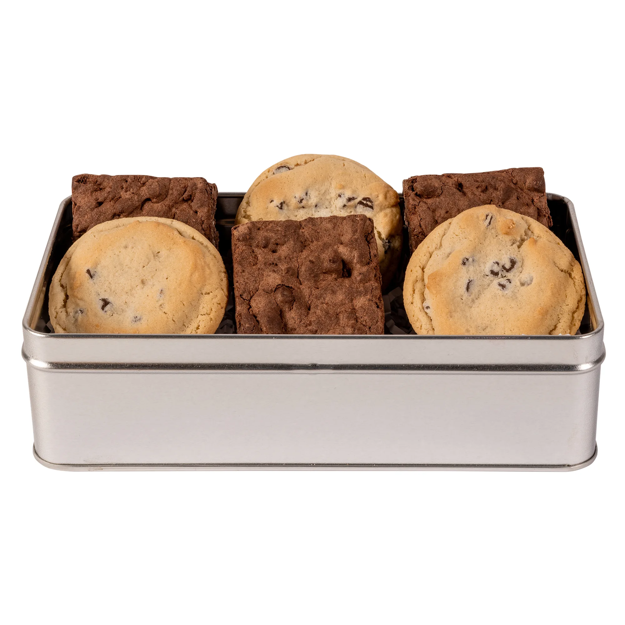 Fresh Beginnings Fudge Brownies & Chocolate Chip Cookies in Tin view 2