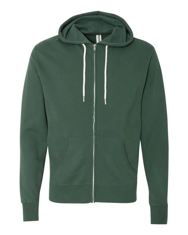 Independent Trading Co.® Unisex Lightweight Full-Zip Hooded Sweatshirt view 5