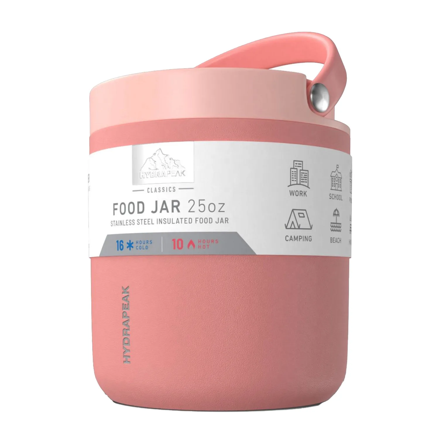 25 oz Hydrapeak® Stainless Steel Insulated Thermos Food Jar view 7