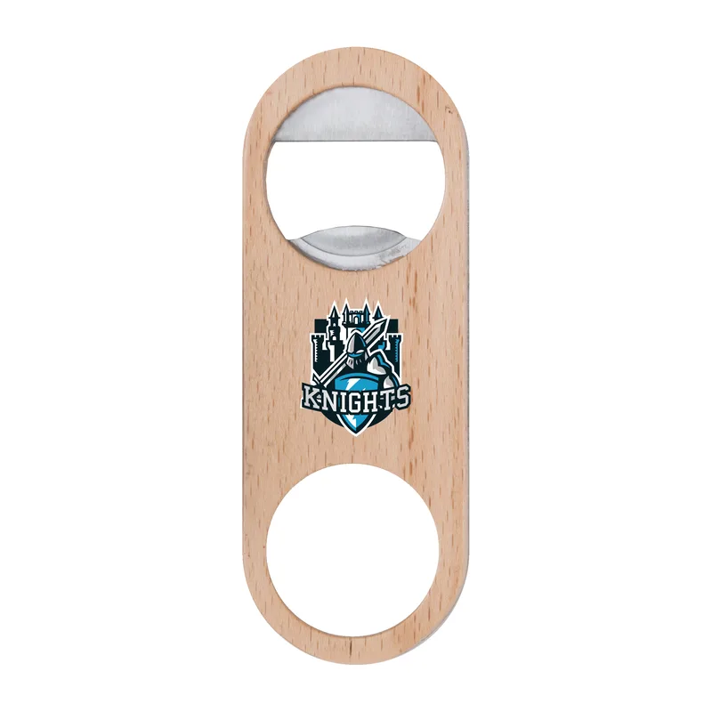 Mini Wood Paddle Bottle Opener