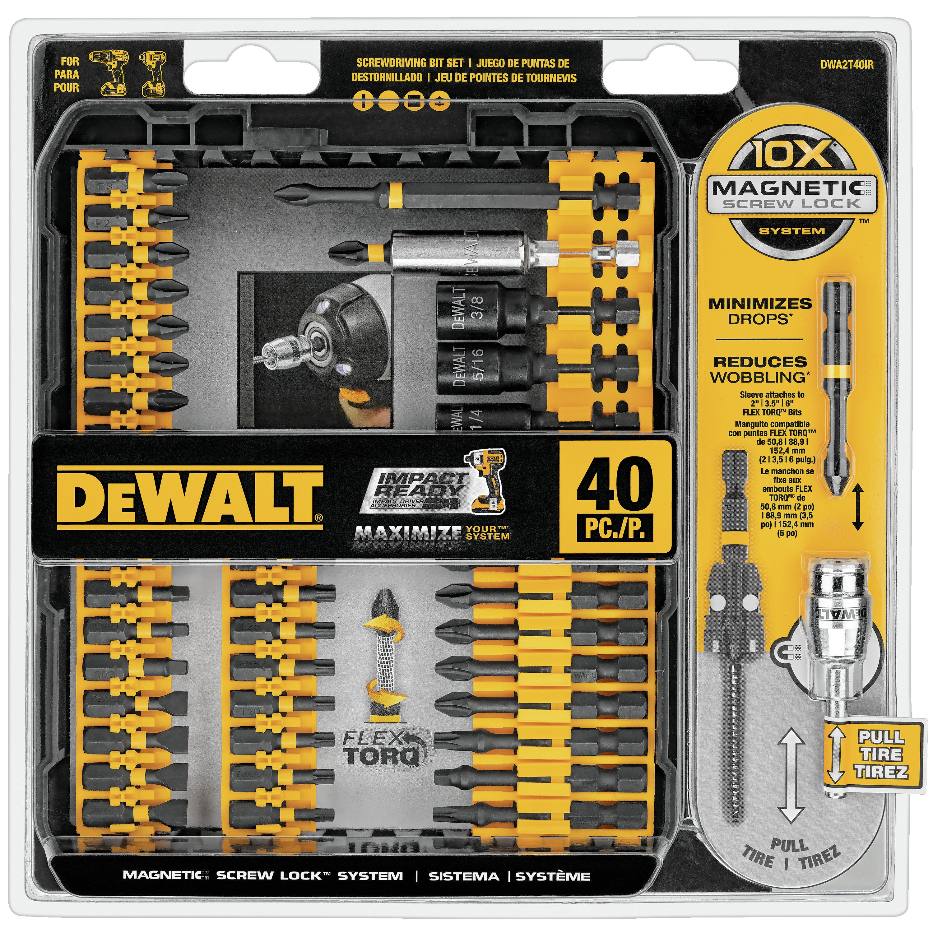 DeWalt 40Pc Impact Ready Screwdriving Bit Set