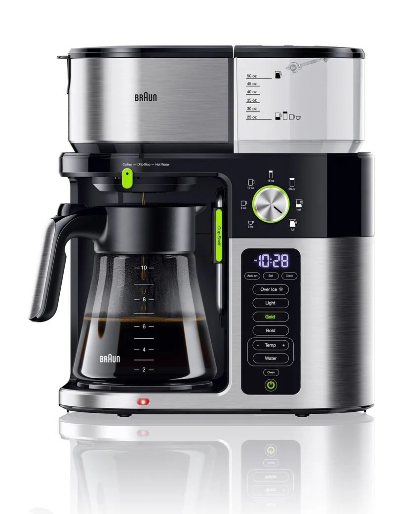 Braun Multiserve 10-Cup Coffee Maker - Stainless Steel/Black