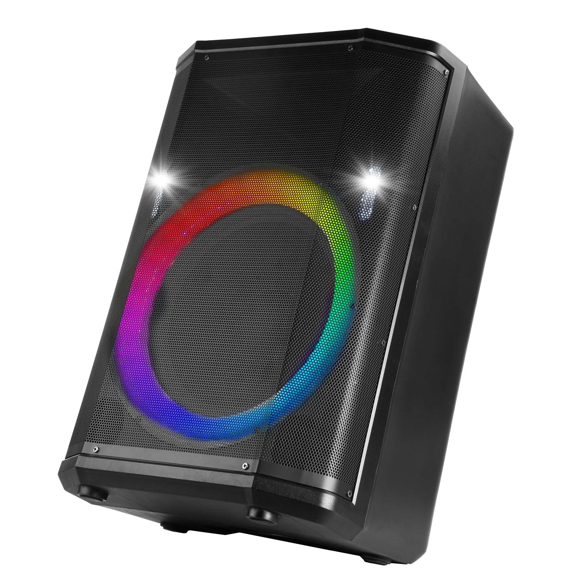 Supersonic Portable 12" Tiltable Tws Bluetooth Speaker W/ Led Lightshow