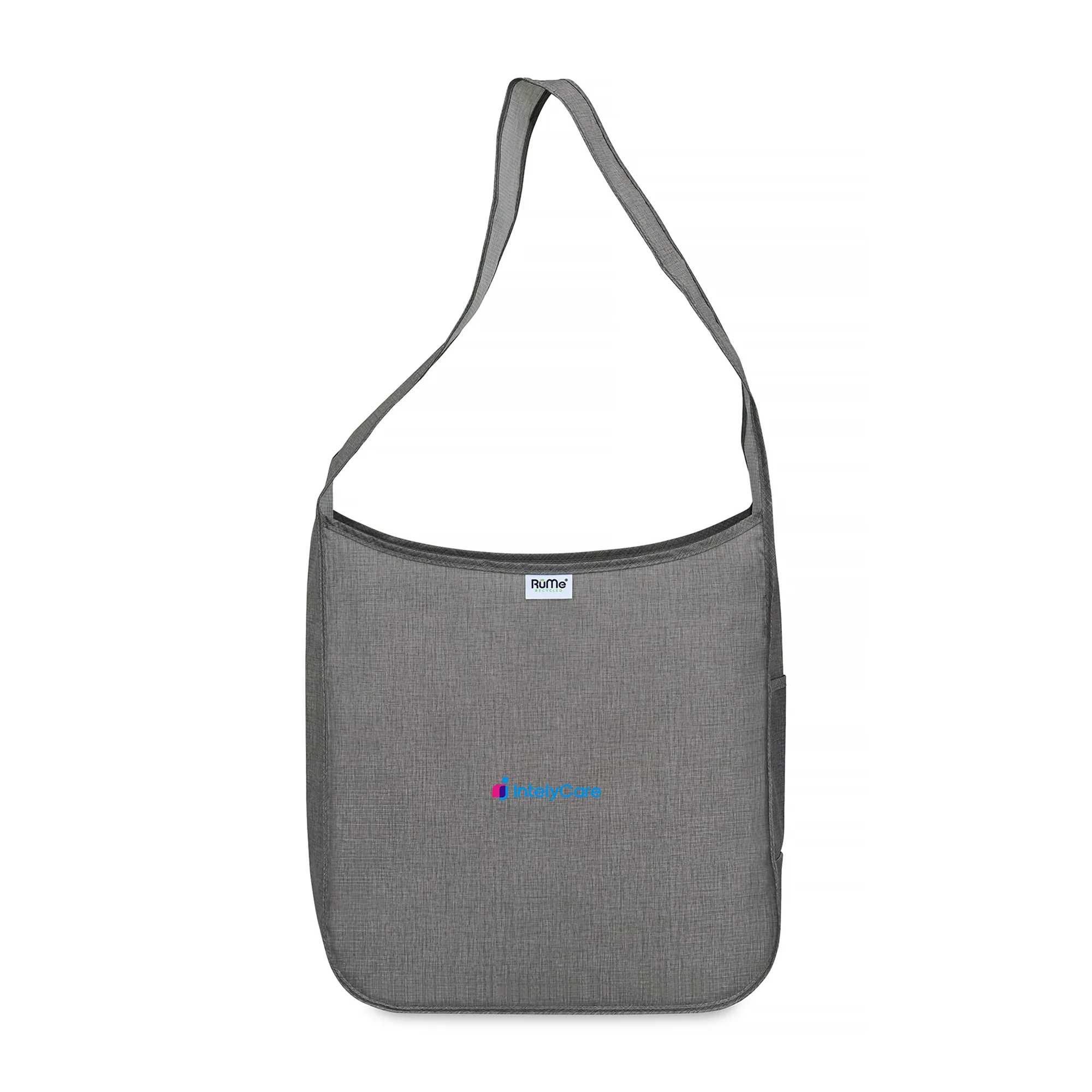 RuMe® Recycled Crossbody Tote - Heather Grey