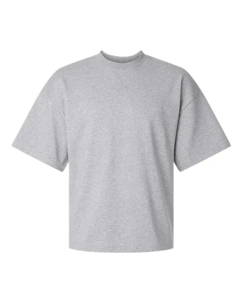 American Apparel® Unisex French Terry Ex Crew Top view 2