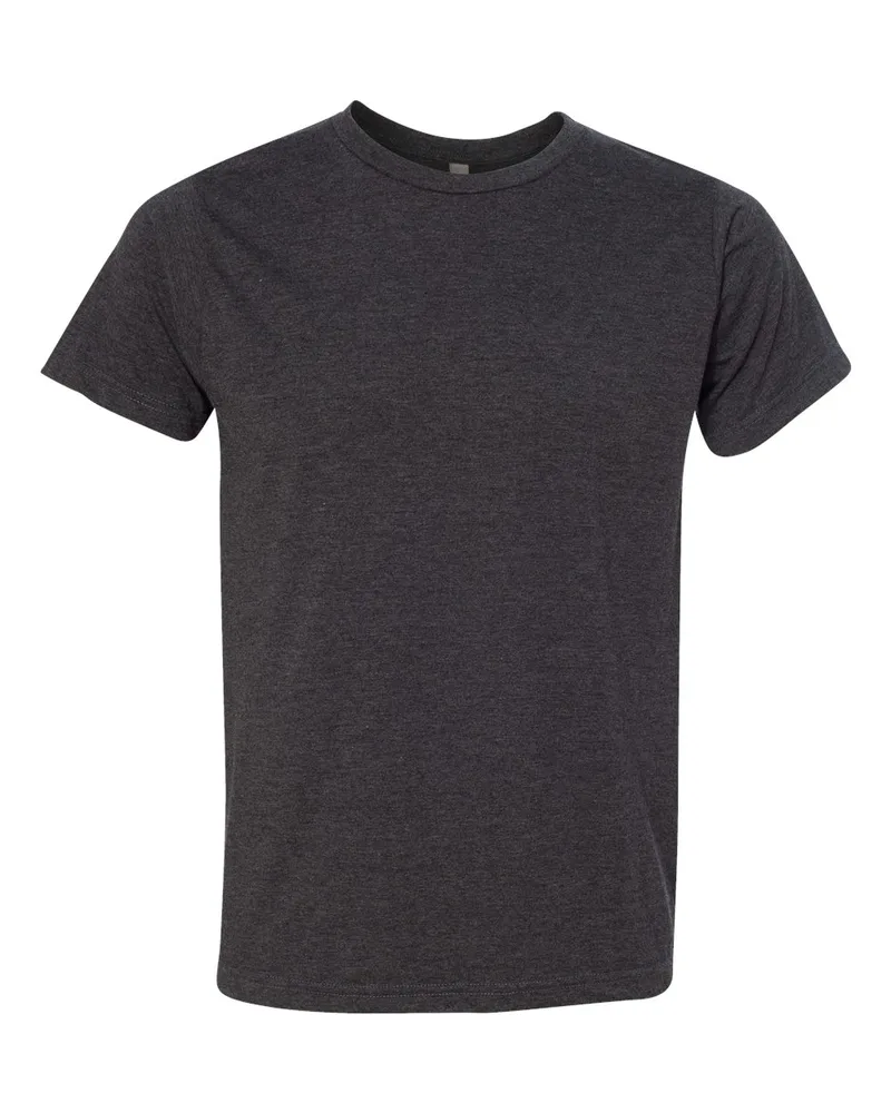 Bayside™ USA-Made Ringspun 50/50 Heather Unisex T-Shirt view 2