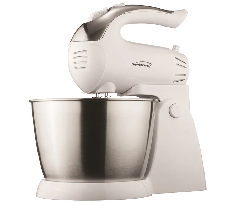 White 5 Speed Stand Mixer