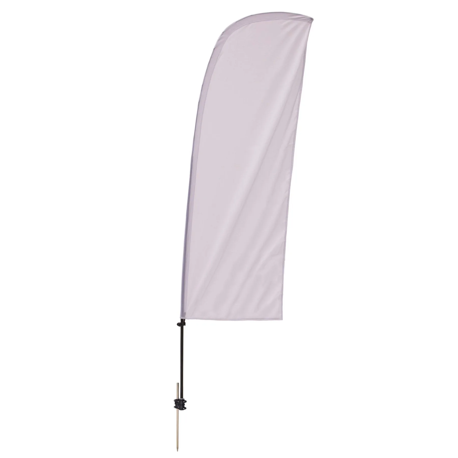 7.5' Value Blade Sail Sign Flag Kit (Single-Sided w/ Spike) view 2