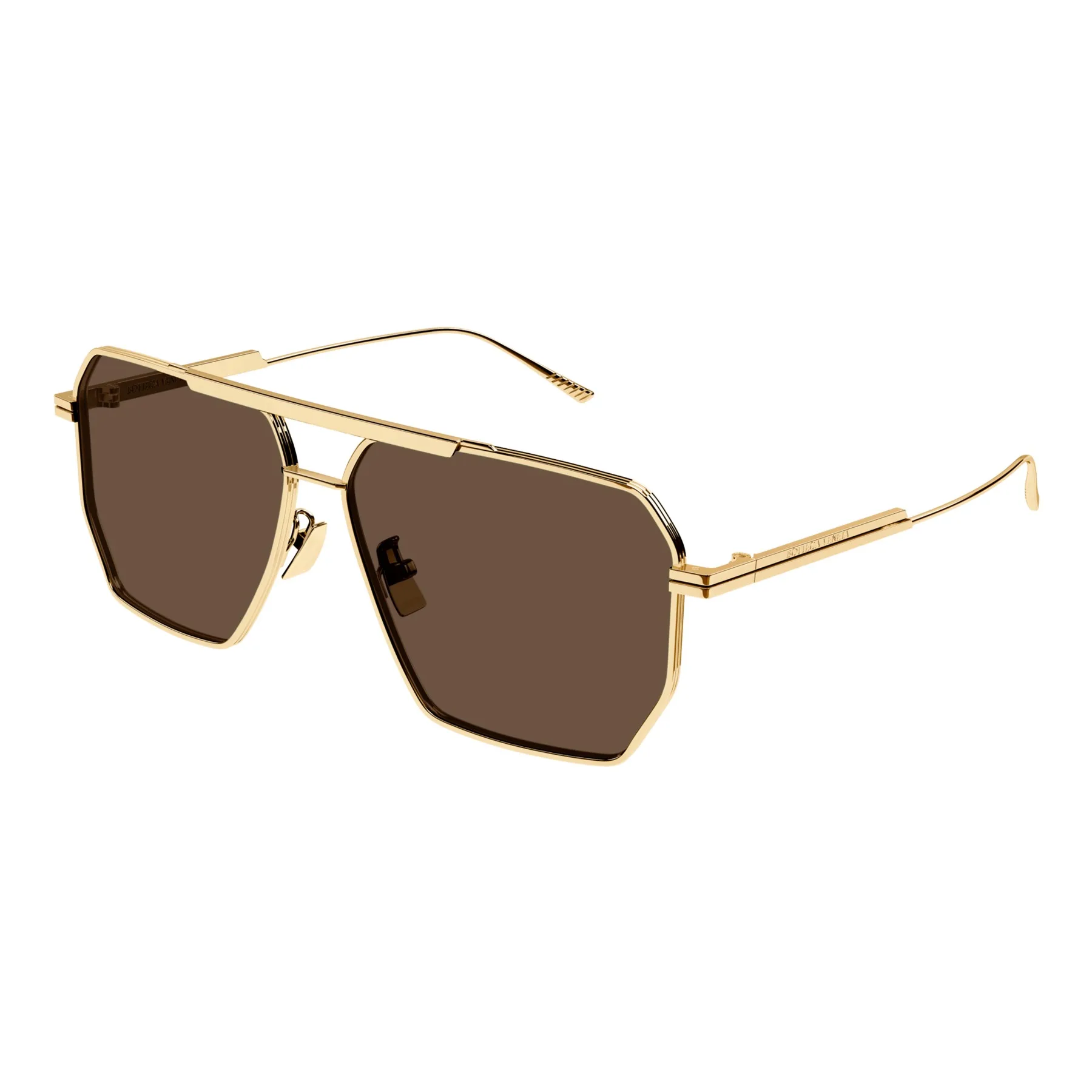 Bottega Veneta BV1012S Classic Aviator Sunglasses