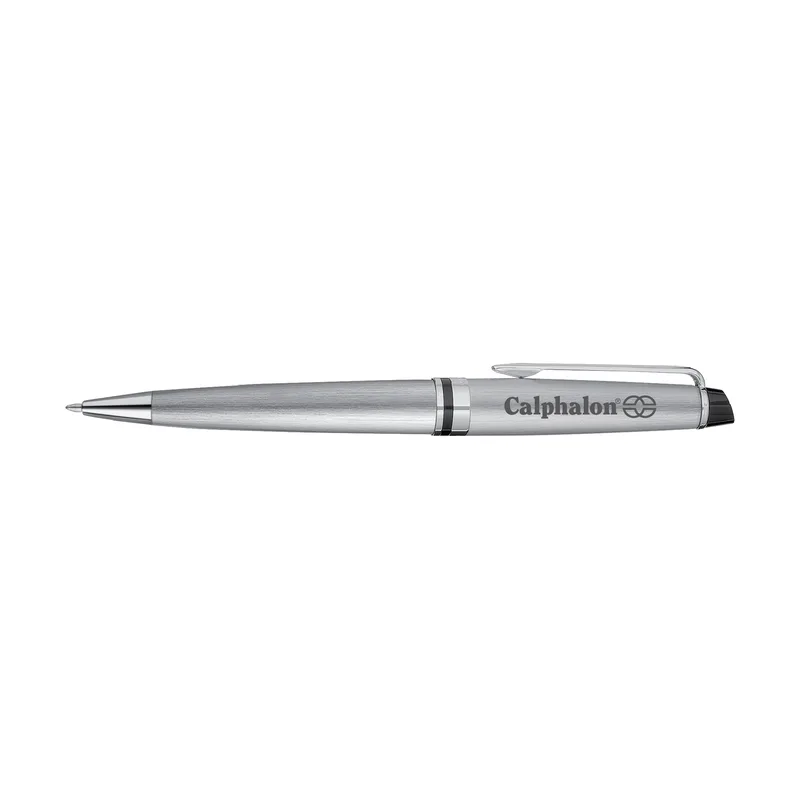 Waterman Expert Ballpoint - Stainless Steel - Silver Trim