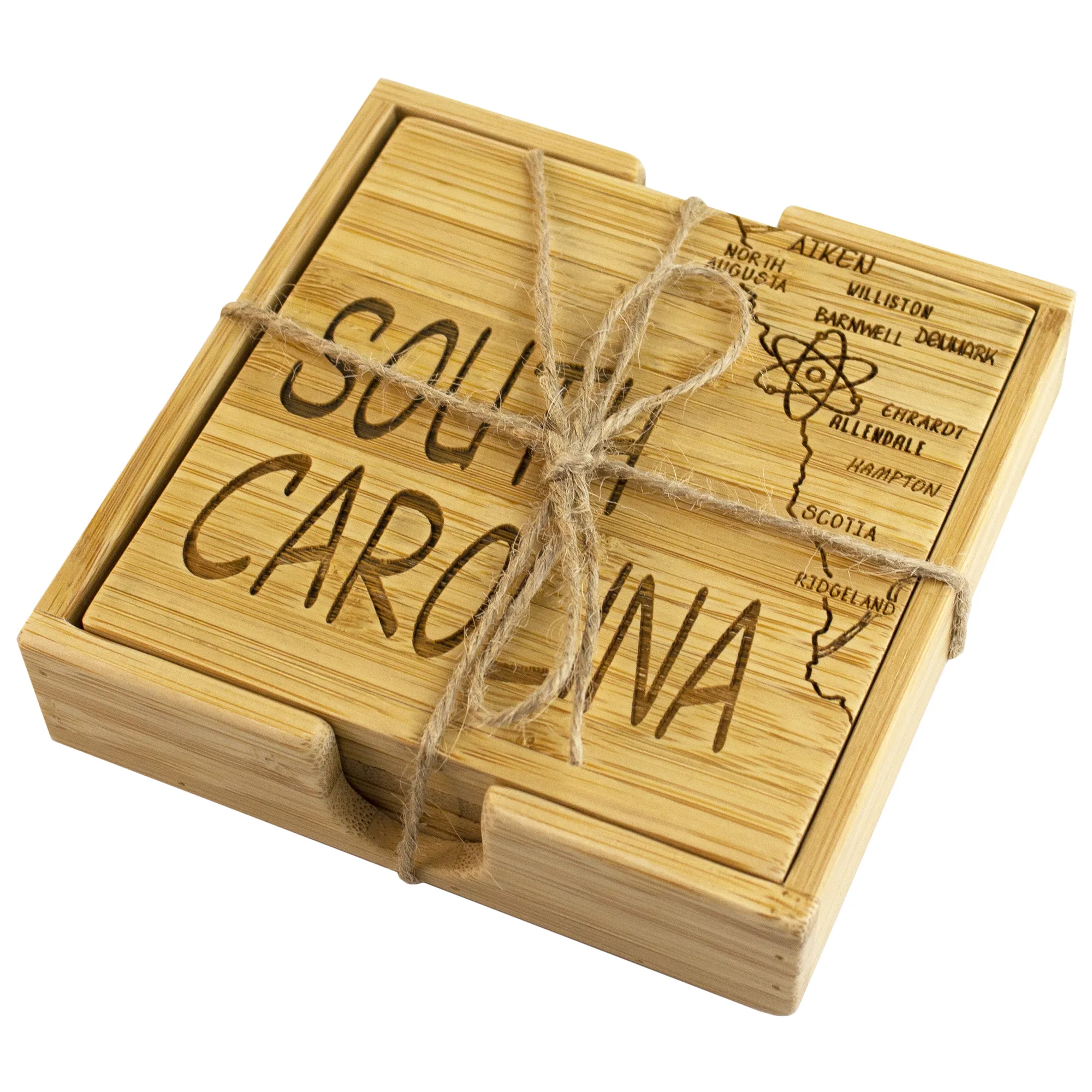 South Carolina Puzzle Coaster Set view 4