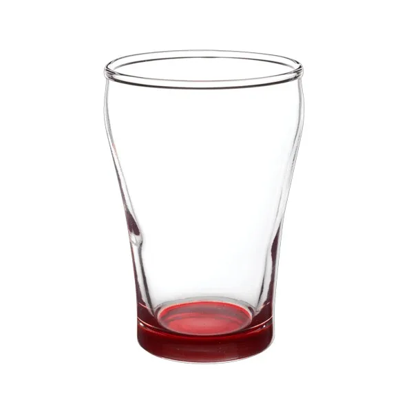 Barley 5.5 oz. Beer Tasting Glass with Color Bottom view 2
