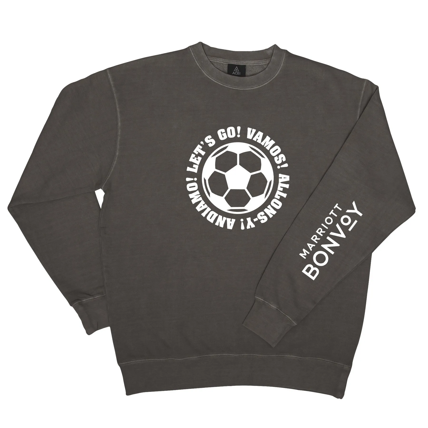 Soccer - ACE Vintage Wash Crew Fleece view 5