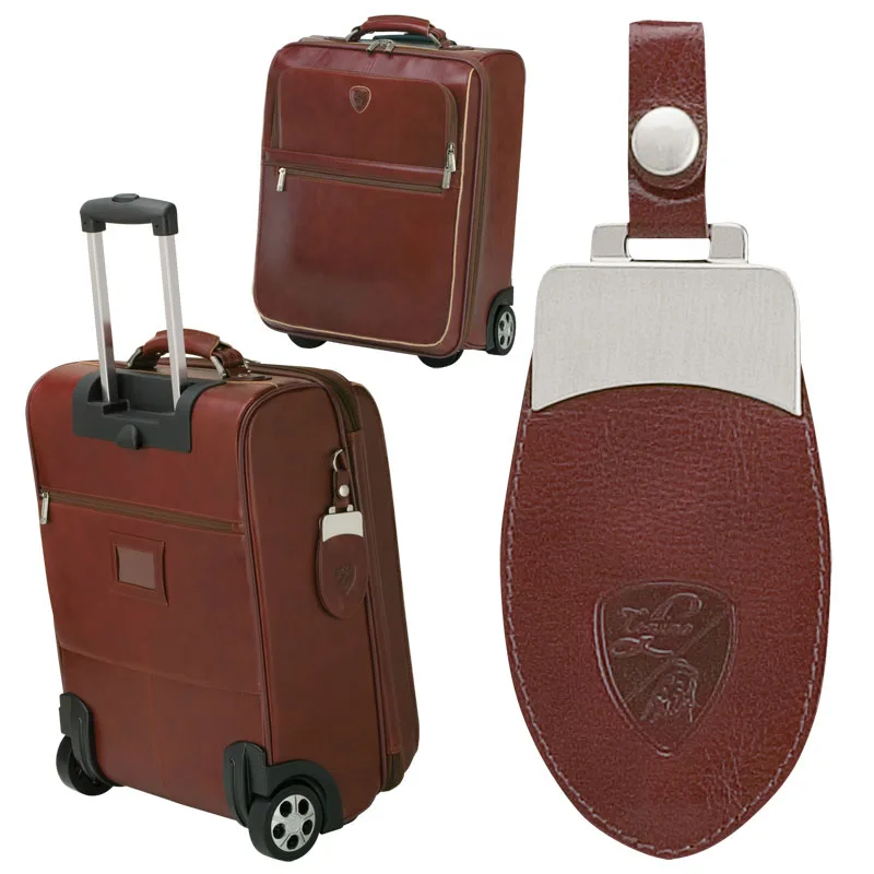 Brown Trolley Case view 2
