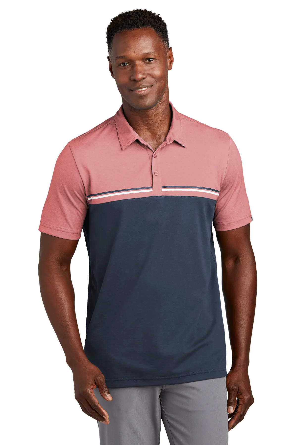 TravisMathew Sunset Blocked Polo view 2