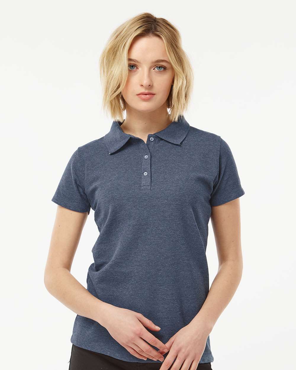 Tultex® Women's 50/50 Sport Polo Shirt view 4