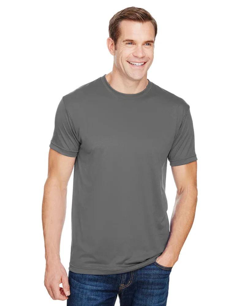 BAYSIDE Unisex USA Made Lightweight Performance T-Shirt view 6