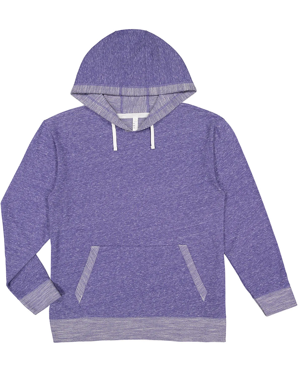 LAT Adult Harborside Melange French Terry Hooded Sweatshirt view 7
