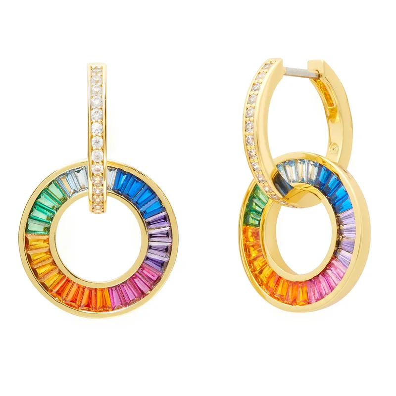 kate spade new york Rainbow Joy Drop Huggies - Multi