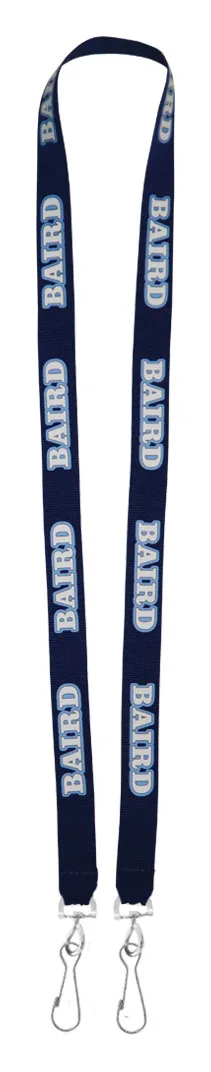 3/4" Econo Dual Attachment Lanyard (QuickShip) 18-24 Days view 3