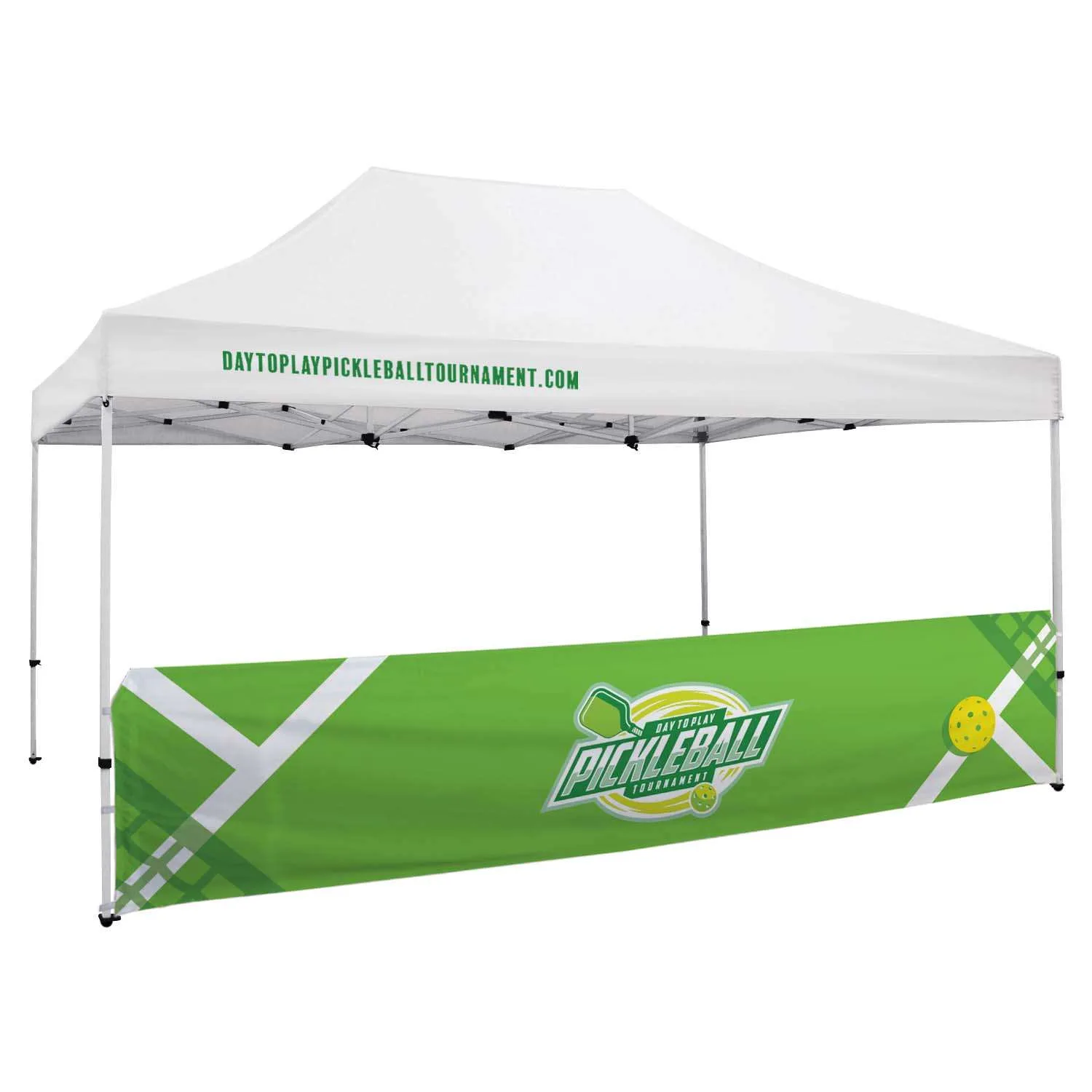 15' Half Wall (UV-Printed, Single-Sided)