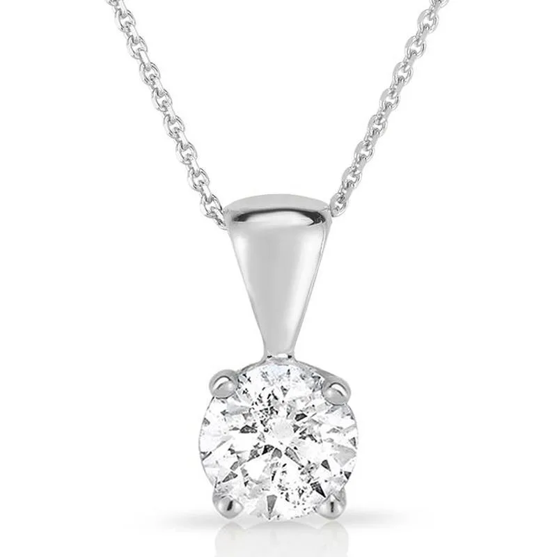 Jilco Inc Round Diamond Necklace - 0.50 Ct
