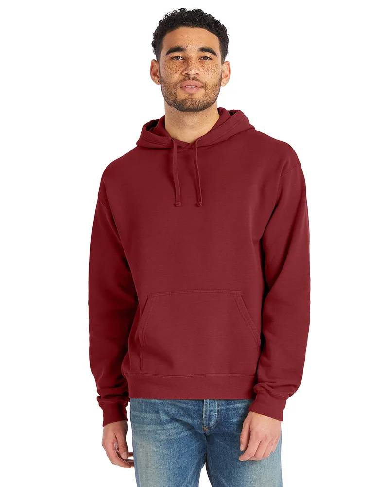 COMFORT WASH Unisex Pullover Hooded Sweatshirt view 4