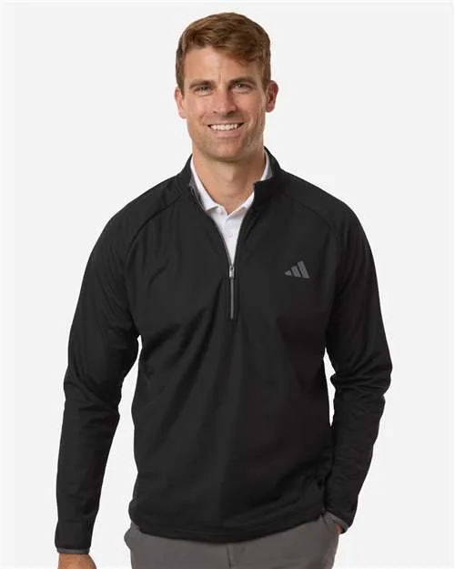 Adidas® Men's Ultimate365 Wind Quarter-Zip Pullover Shirt