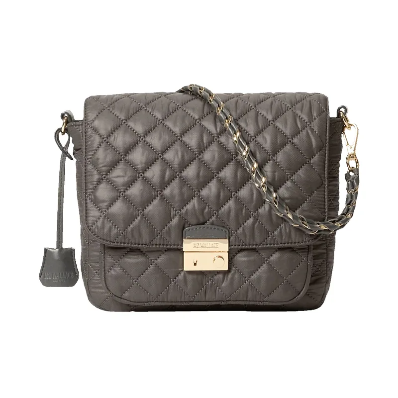 MZ Wallace Medium Crosby Lock Crossbody - Magnet