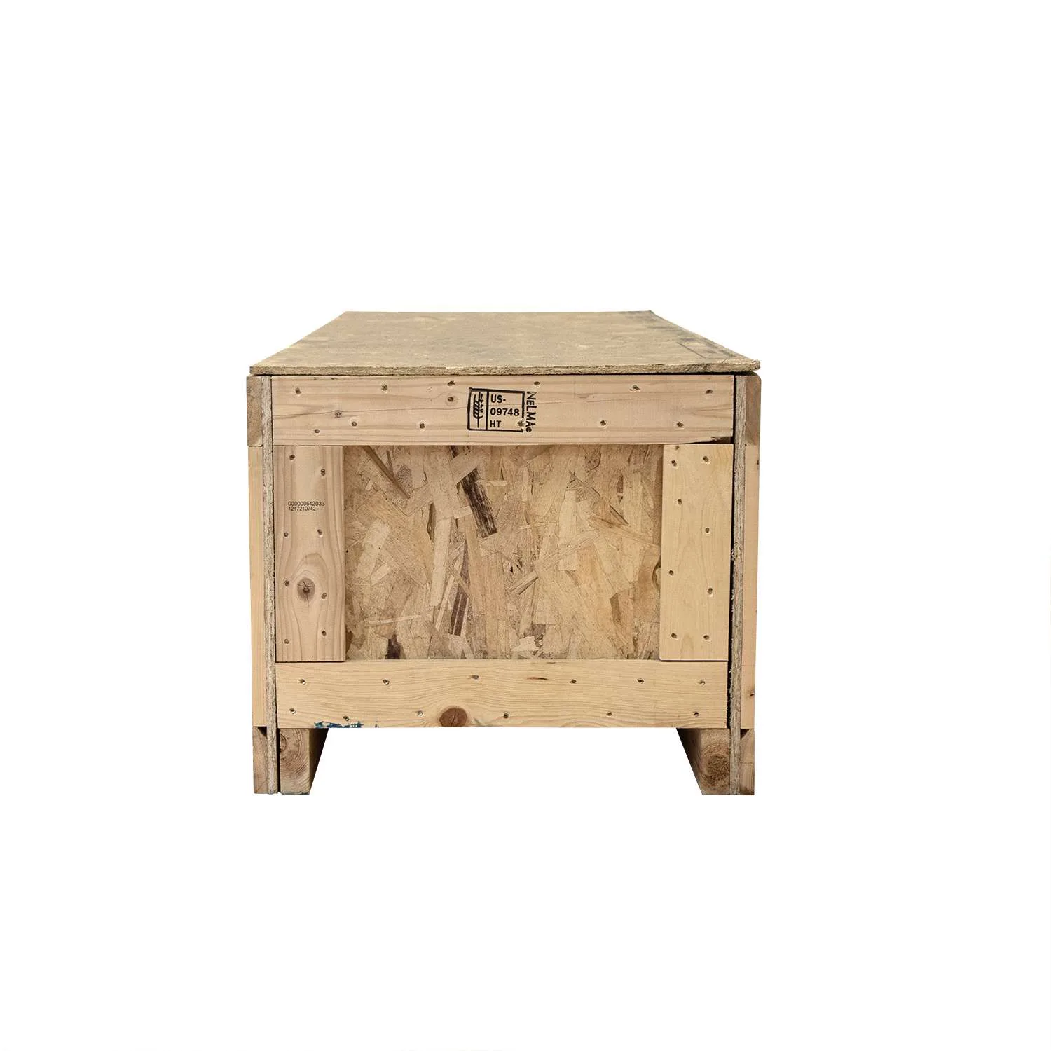 Trade Show Padded Shipping Crate 67.5" x 22" x 25.5" view 3