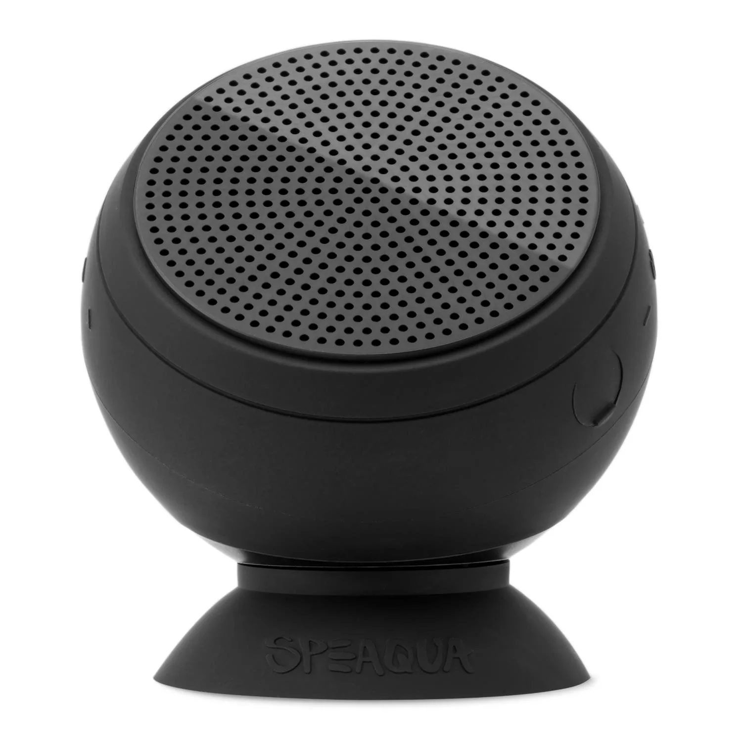 Speaqua The Barnacle Vibe 2.0 Waterproof Bluetooth Speaker w/8 Gb Internal Memory In Manta Ray Black