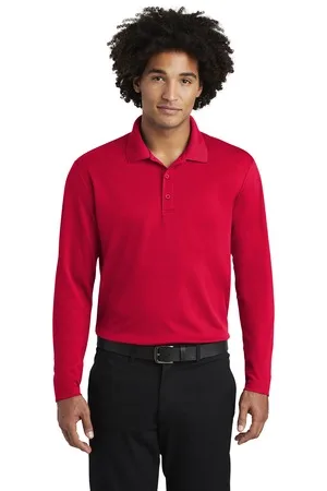 Sport-Tek ® PosiCharge ® RacerMesh ® Long Sleeve Polo. view 7