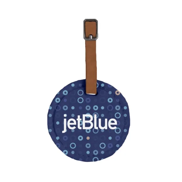 Hayes Dye-Sublimated Felt Round Luggage Tag view 7