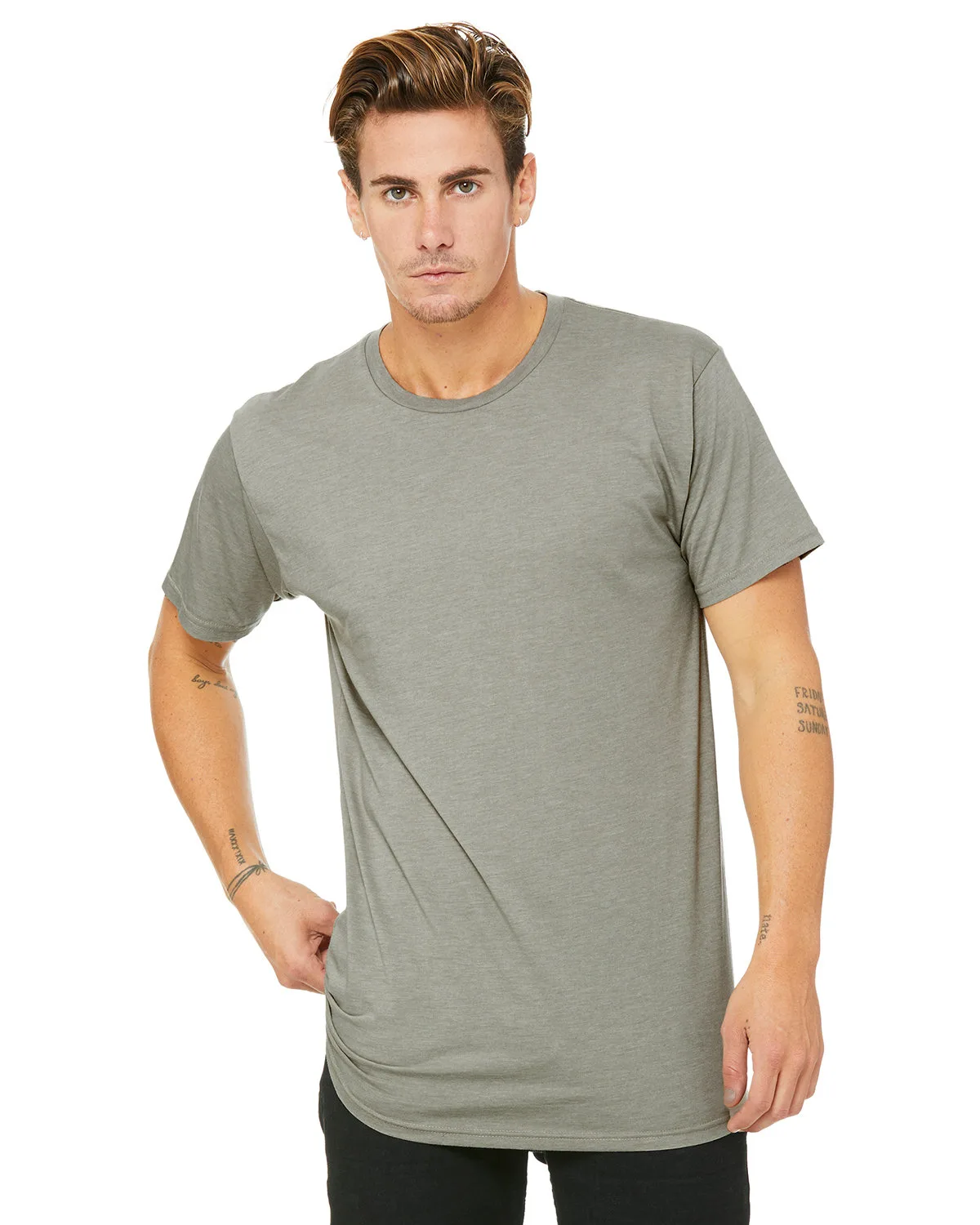BELLA+CANVAS Men's Long Body Urban T-Shirt