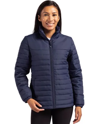 Clique Elevation Eco Full Zip Womens Puffer Jacket view 4
