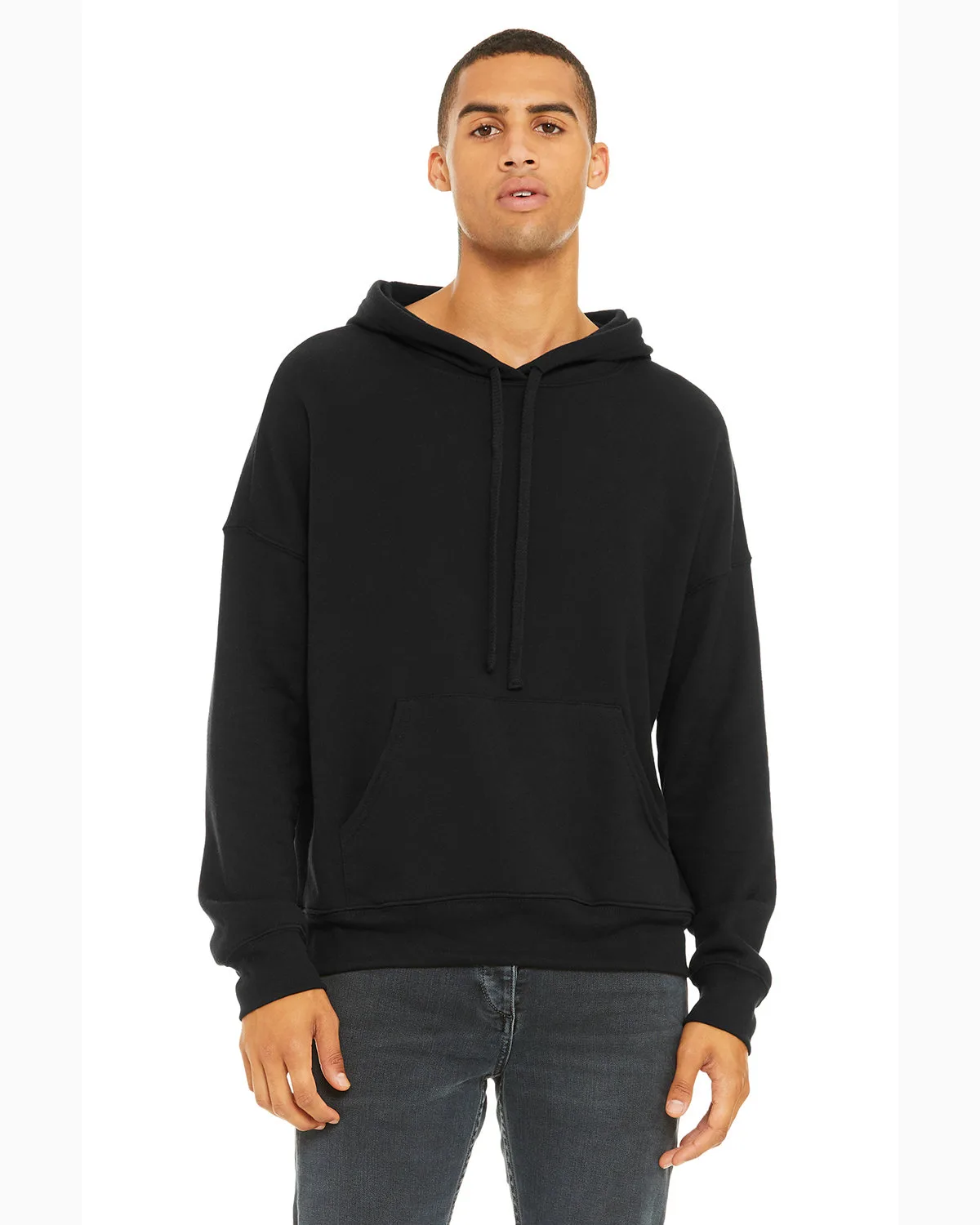 BELLA+CANVAS Unisex Sponge Fleece Pullover DTM Hoodie view 2