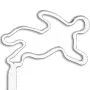 Chalk Man Inkbend Standard, Bent Pen