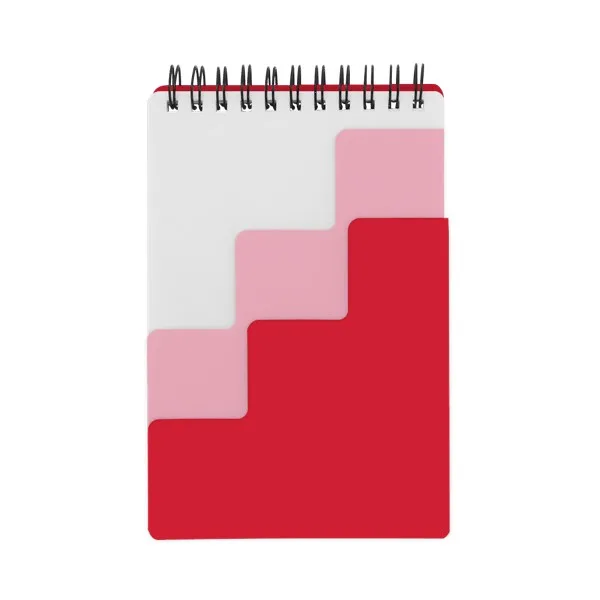 Steps Notebook with Recycled Cover and FSC® Certified Pages view 3