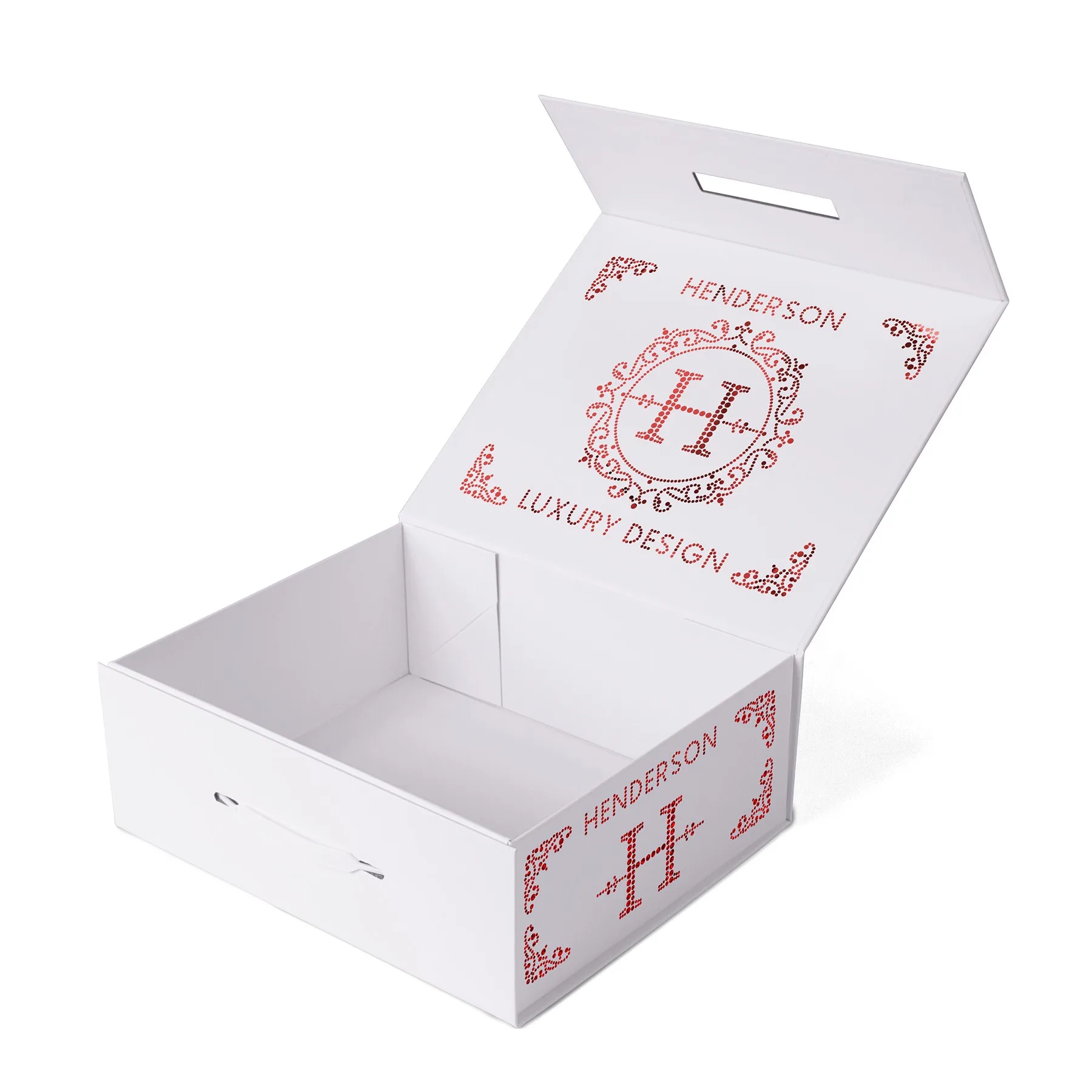Shelly - Magnetic Gift Box with Handle - Sparkle (12 1/4" x 10 1/4" x 4 1/2") view 2