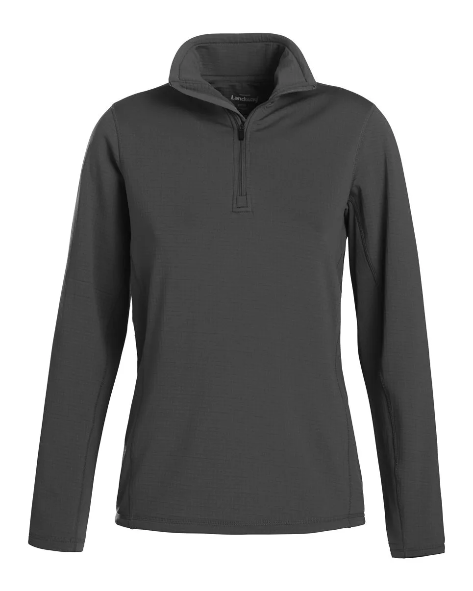 Ladies' Radiance Thermal Dry® 1/4-Zip Fleece view 2