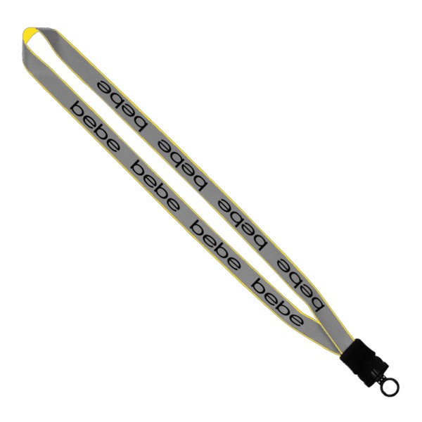 3/4" Reflective Lanyard with Buckle Release