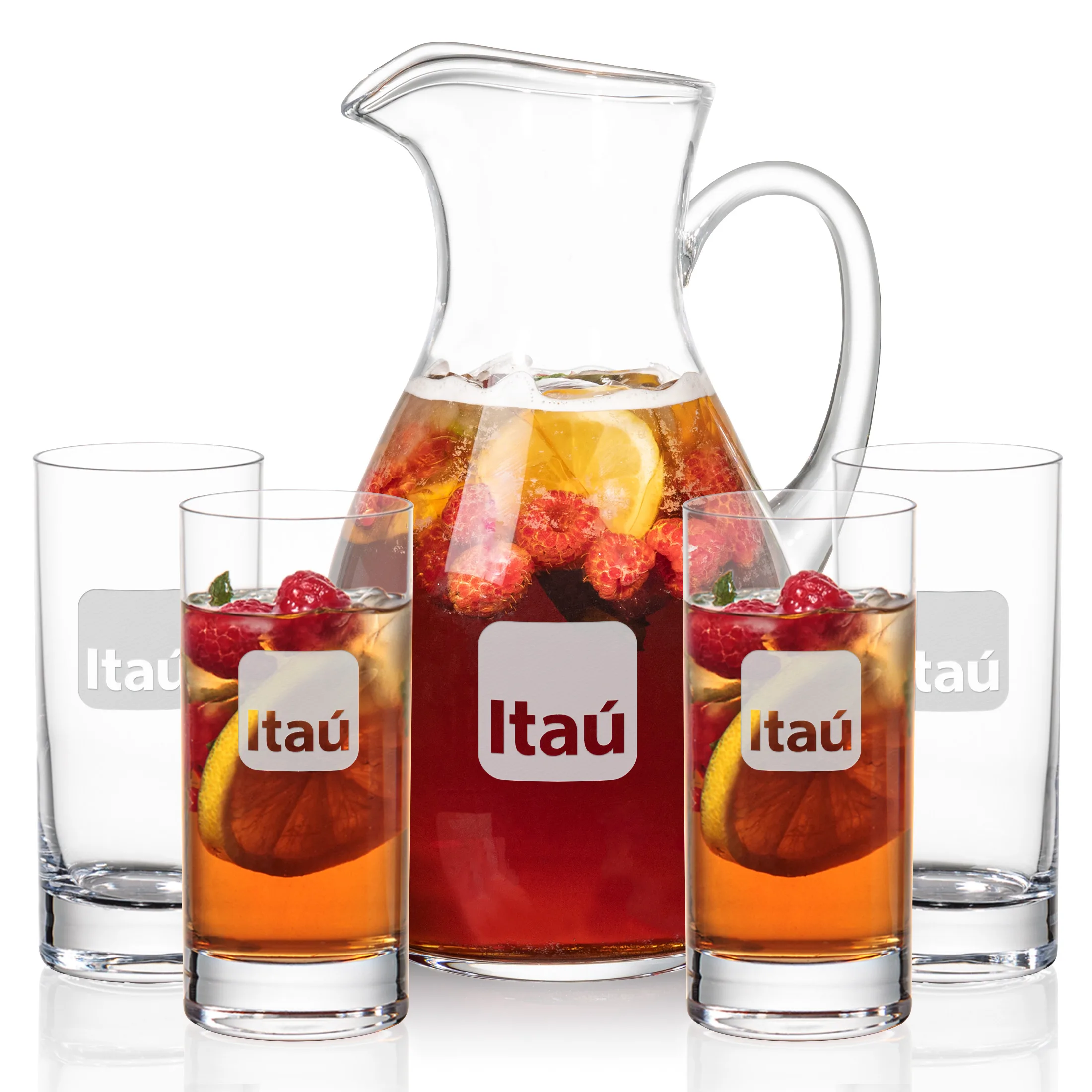Beverage Set, Dresden Beverage Set, Set of 5