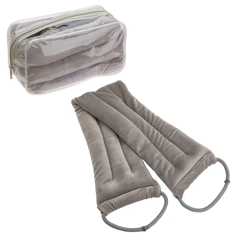 BeWell™ Flaxseed Heat Therapy Neck/Shoulder Pad with Hand Loops
