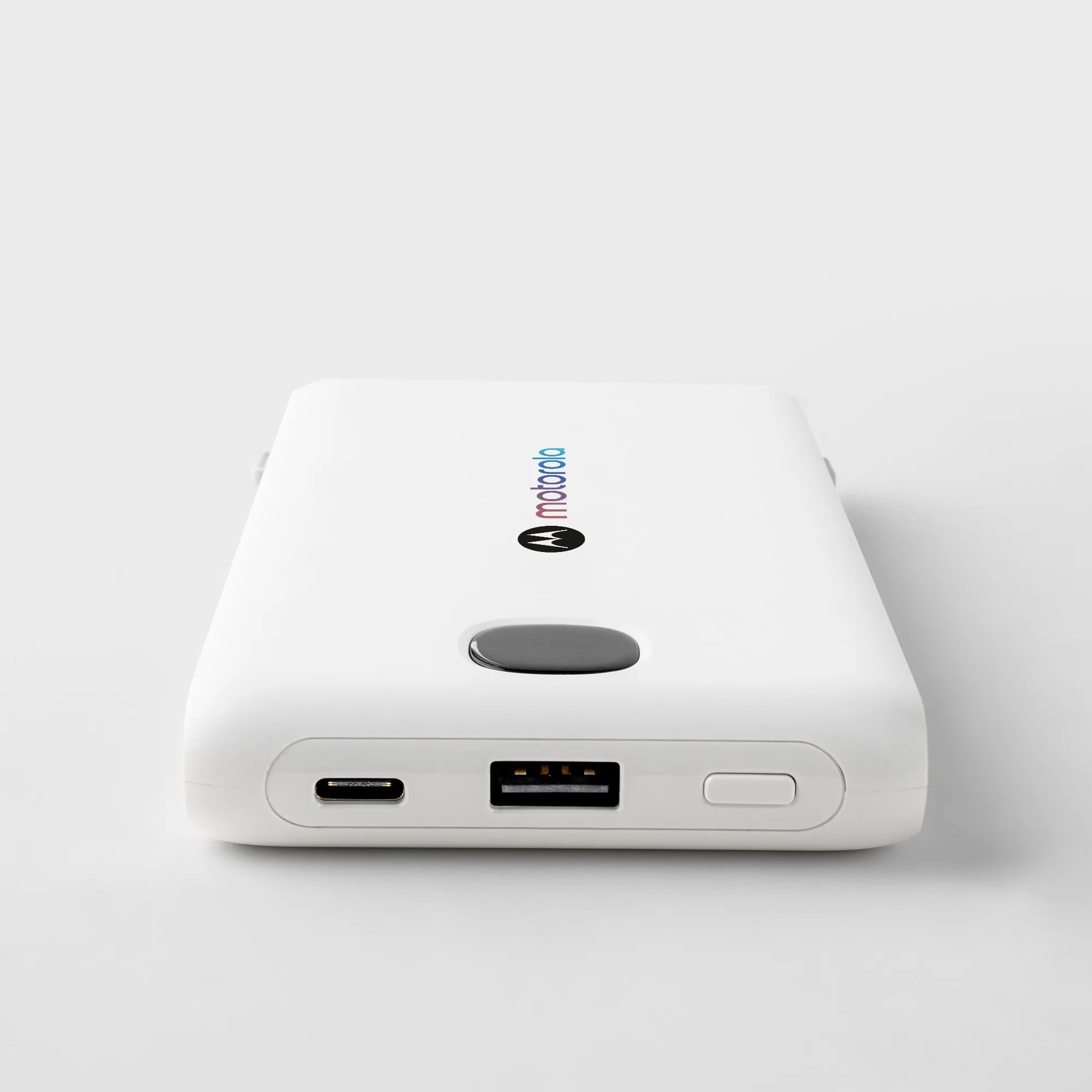 Zenith 10,000 mAh Power Bank with Built-in Cables and Retractable AC Wall Plug view 2